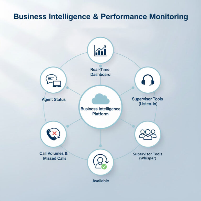 Business intelligence dashboard for performance monitoring and data-driven decision making